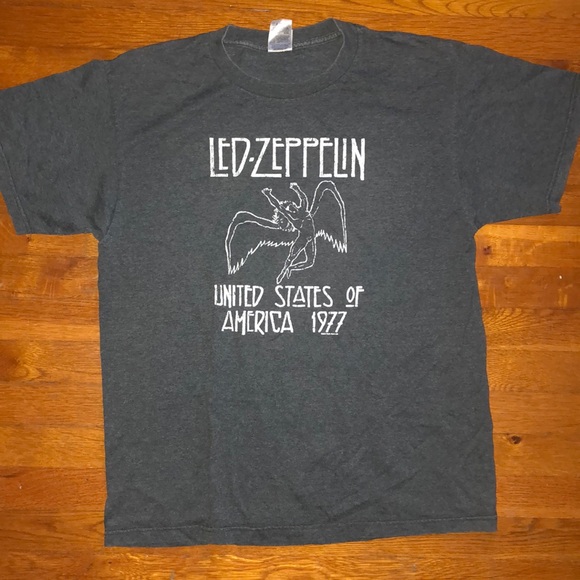 Other - grey led zeppelin tee